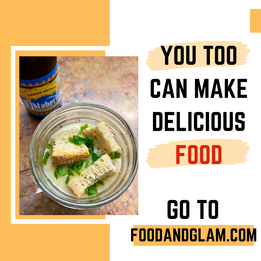 Food blog ad